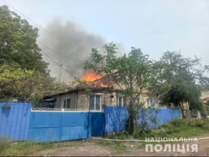 рашисты обстреляли Донецкую область