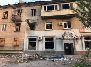 наслідки обстрілу