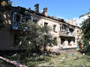 Наслідки ракетного удару по Миколаєву