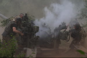 Гаубиці М777 нищать рашистів на Донбасі