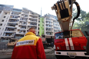 Обстріл Шевченківського району Києва