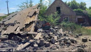 російські війська завдали ракетного удару по Степногірську у Запорізькій області