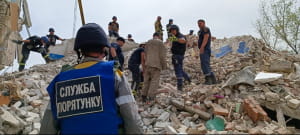 Ракетний удар по Часовому Яру