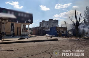 обстріл Бахмута