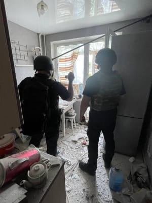 Обстріл Чугуєва