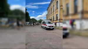 Взрыв на выставке в Чернигове
