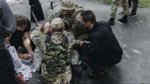 Взрыв на выставке в Чернигове