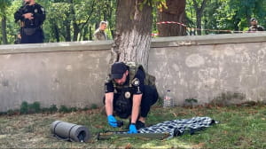 Взрыв на выставке в Чернигове