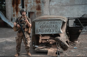 Валерий Маркус и армейцы 47-го штурмового полка