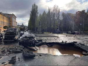 Взрыв в Киеве