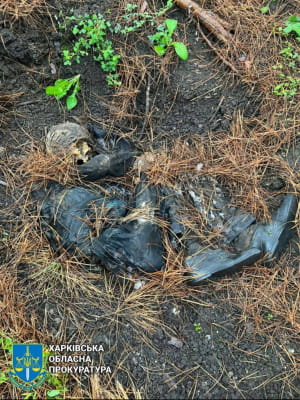 Вбитий російськими окупантами чоловік