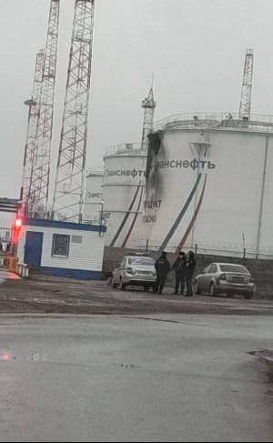 Нефтебаза в орловской области
