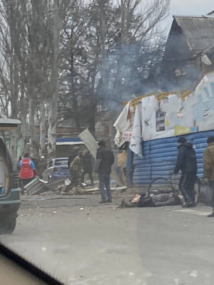 Наслідки обстрілу