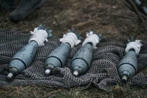 Мінометники ЗСУ під Бахмутом. Фото: Константин та Влада Ліберови
