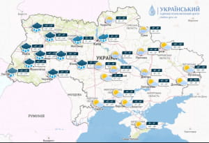 Погодная карта