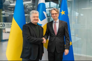Петро Порошенко і Тобіас Тиберг