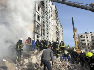 Ракетний удар по Умані