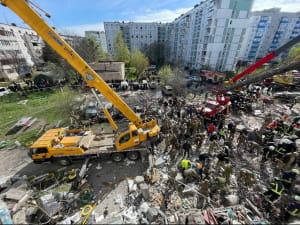 Ракетний удар по Умані