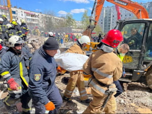 Ракетний удар по Умані