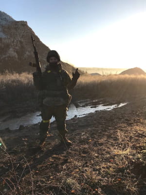 Пулеметчик ВСУ Даниил Гончаренко