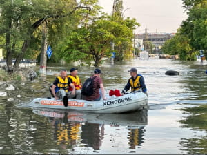 Порятунок в зоні затоплення