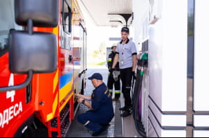 Компанія SOCAR передала 20 тонн пального ДСНС Одеської області