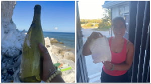 Бутылка с посланием