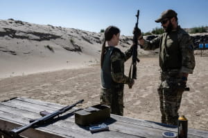 Тренування військовослужбовиць Сил оборони