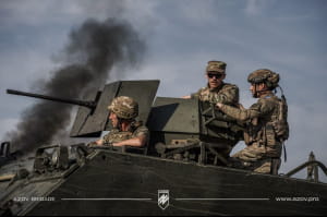 Тренування "Азова" з "Редісом"