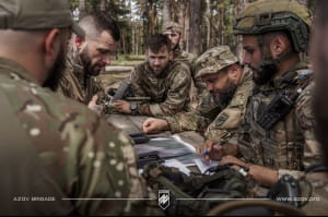 Тренування "Азова" з "Редісом"