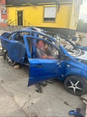 Обстріл авто у Бериславі