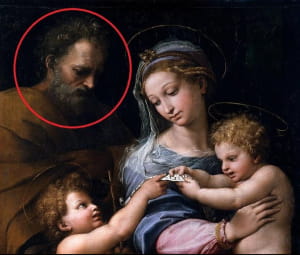 картина Рафаэля "Мадонна с розой"