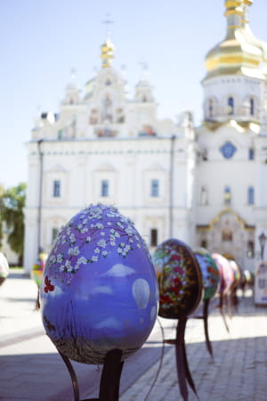 Писанки в Лаврі