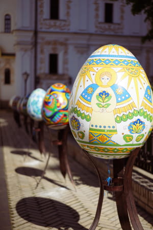 Писанки в Лаврі