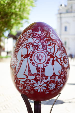 Писанки в Лаврі 