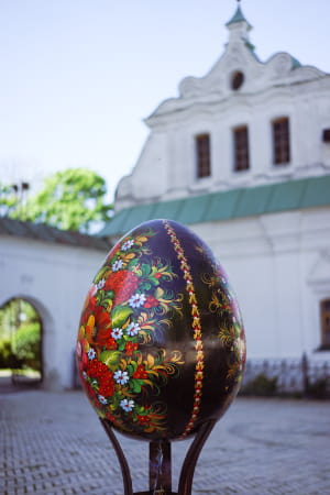Писанки в Лаврі 