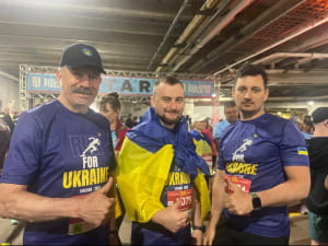 Українські військові взяли участь у забігу