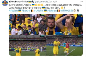 как украинцы отреагировали на "вылет" сборной из Евро-2024