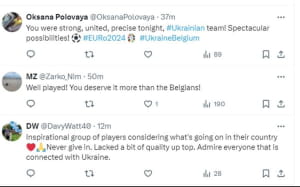 как украинцы отреагировали на "вылет" сборной из Евро-2024