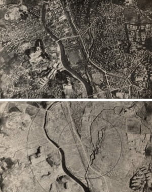 Нагасаки до и после того, как США сбросили на город атомную бомбу в августе 1945 года. В Нагасаки погибли не менее 74 000 человек.