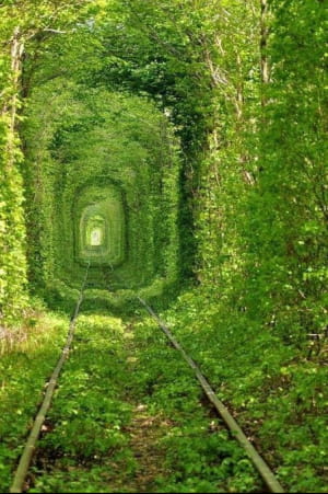 Тунель кохання, Україна