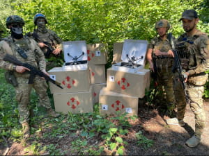 Передані силами гурту "Друга Ріка" дрони