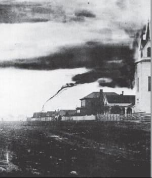 Первая фотография торнадо, 1884 год