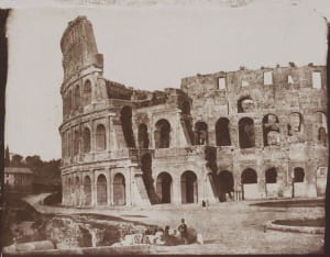 Первая фотография Колизея, 1846 год