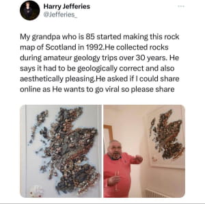 Геологическая карта Шотландии