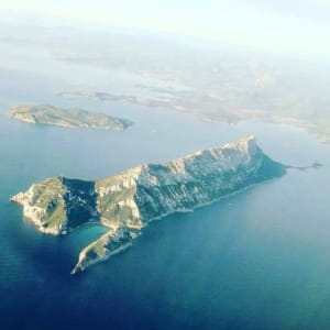 Острів Таволара, сплячий кіт