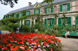 Claude Monet's house and gardens in Giverny, France