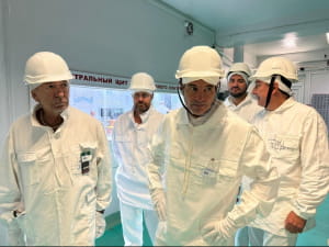 Гросси во время инспекции ЗАЭС, 4 сентября