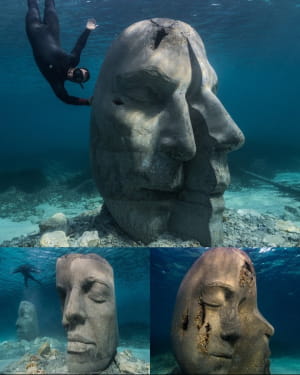 Подводные скульптуры