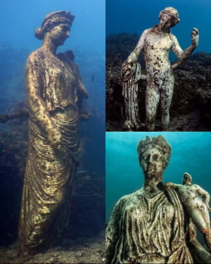 Подводные скульптуры